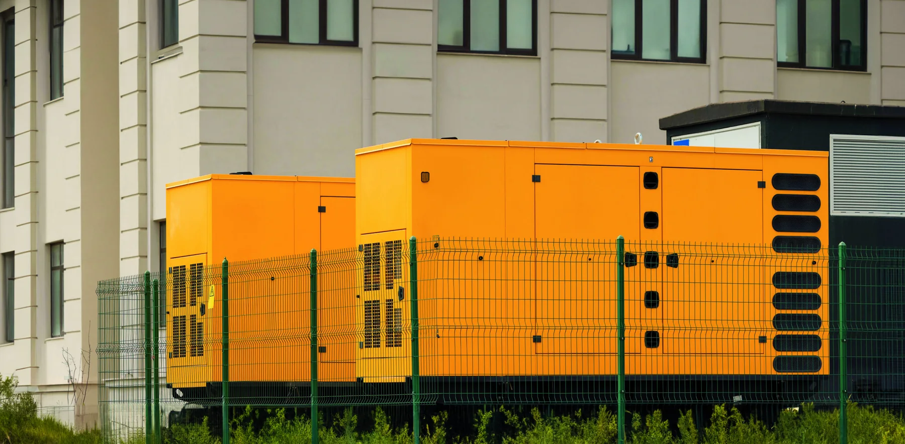 Industrial generator backup power system